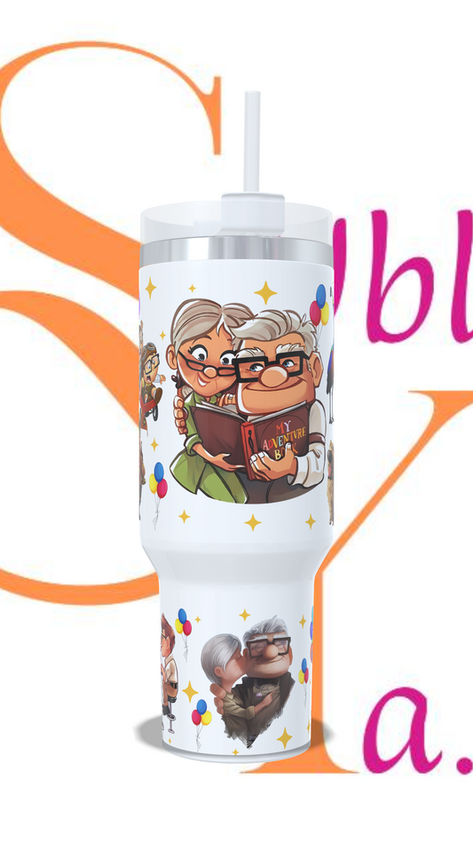 Vaso térmico tipo Stanley Temática Up: Una aventura de altura