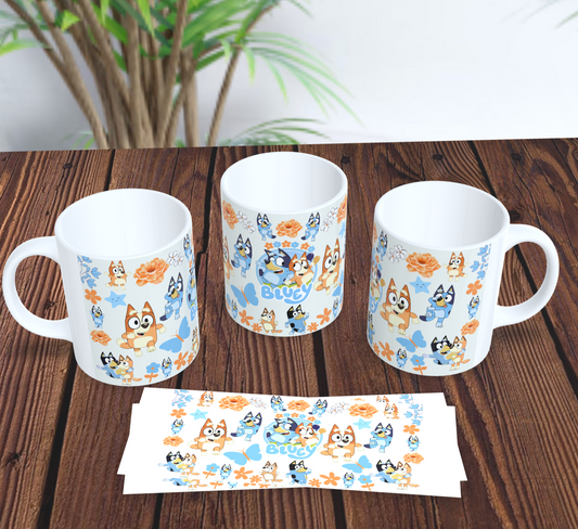 Taza de 11oz Bluey