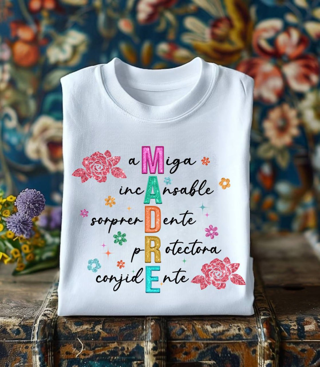 Poleras dia de las madres motivacional