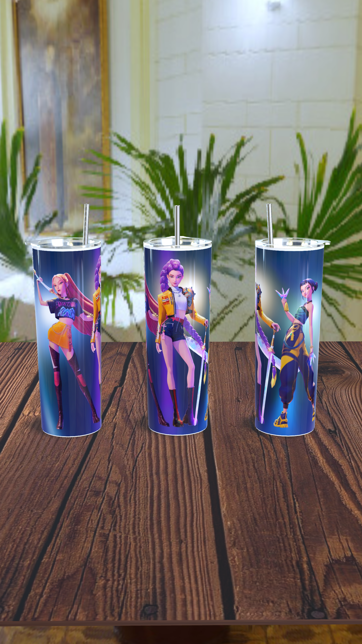 Vaso térmico Demon Hunters Kpop