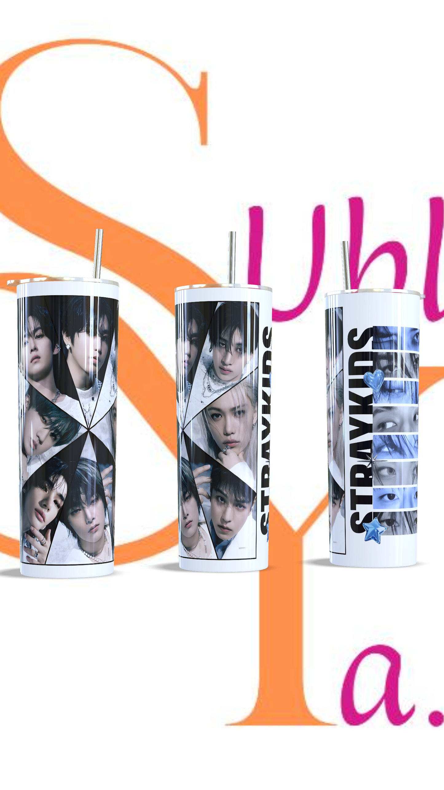 Stray kids Vaso térmico de 600ml