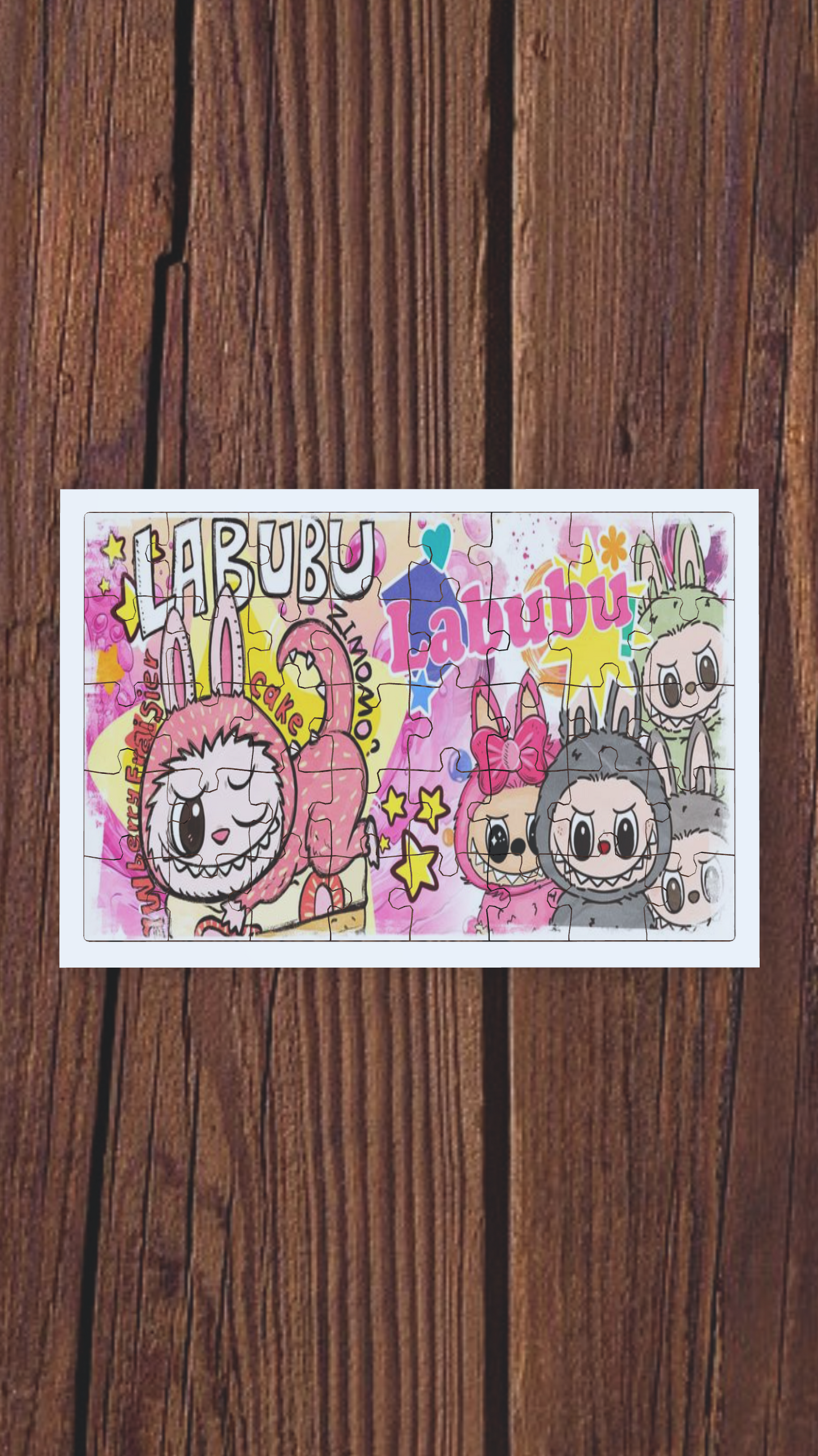 Puzzle Diseño Labubu
