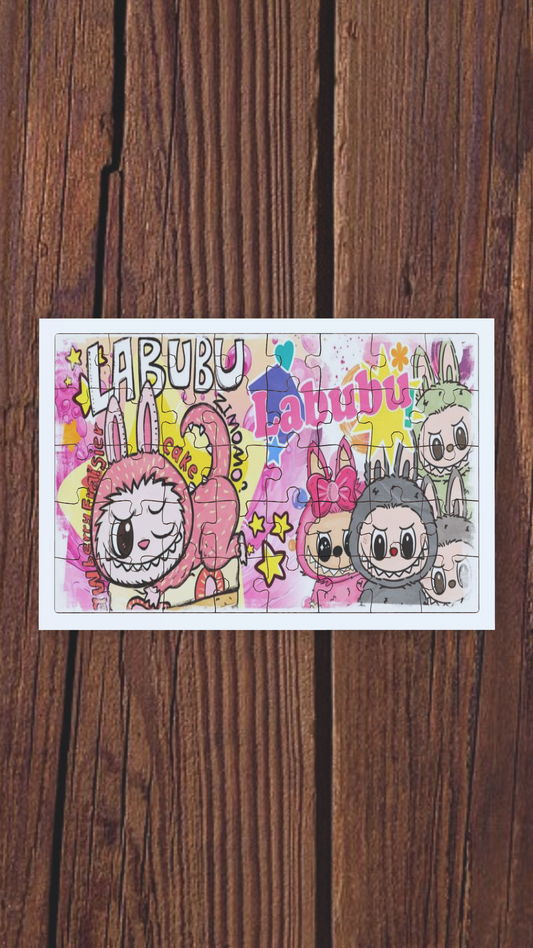 Puzzle Diseño Labubu