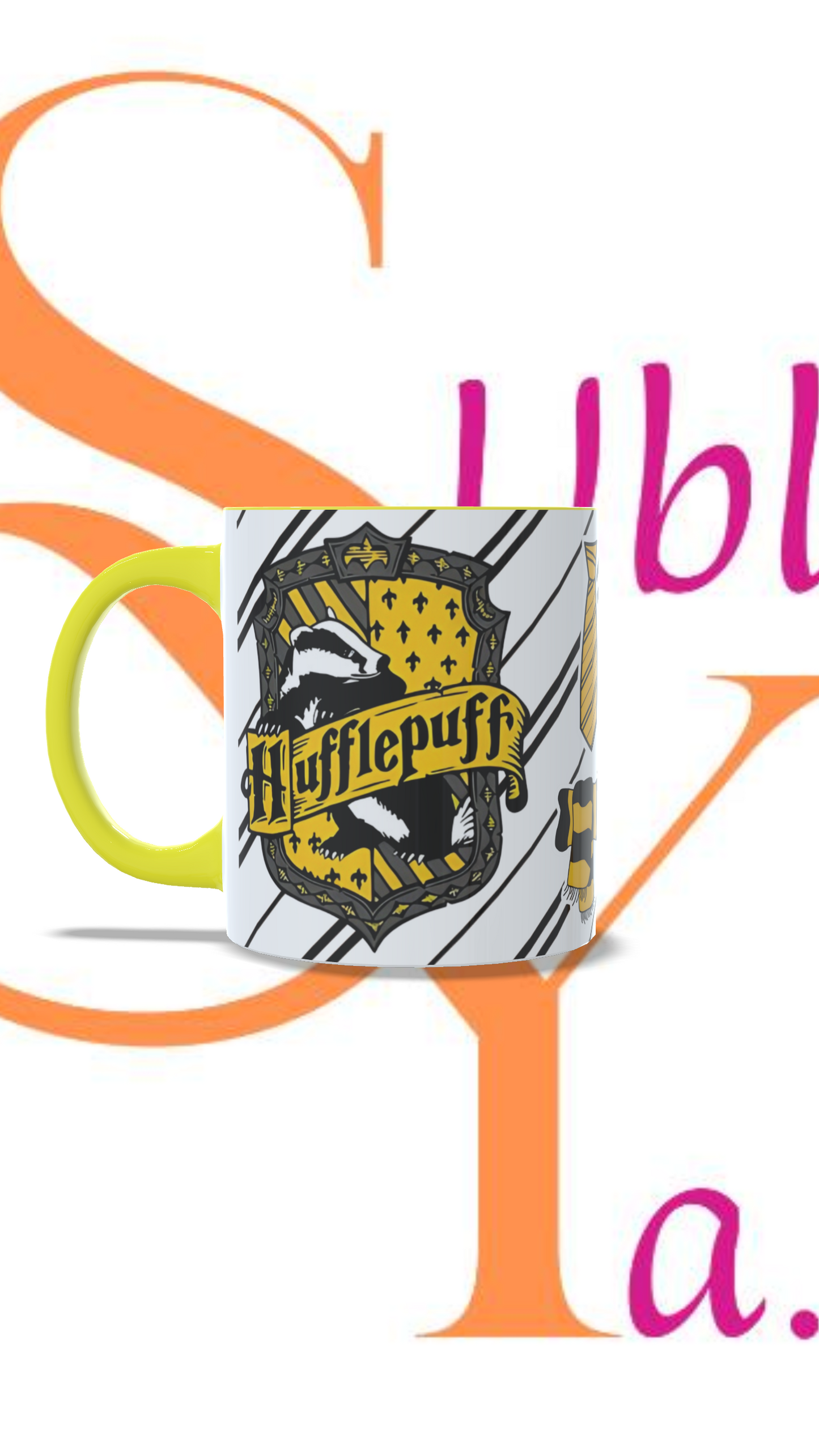 Tazas Temática Casa HUFFLEPUFF Harry Potter.