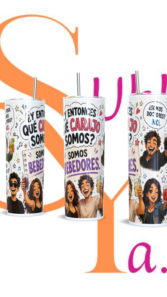 Nosotros somos bebedores, Vaso térmico de 600ml